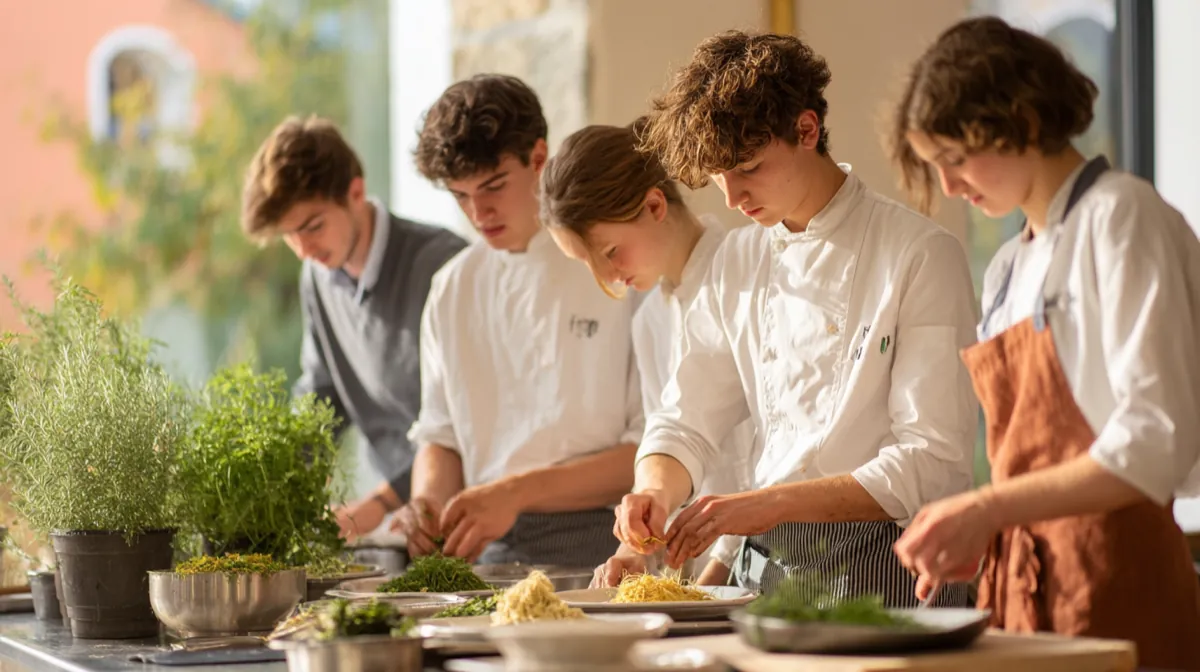 Auszubildende in der Gastronomie